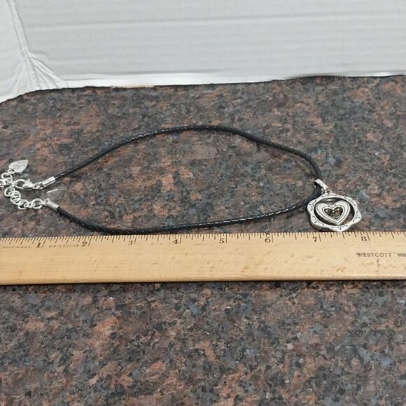 Reversable BRIGHTON Heart Necklace....NEW - Picture 2 of 7